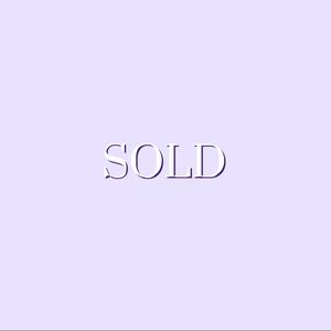 ★ SOLD ★